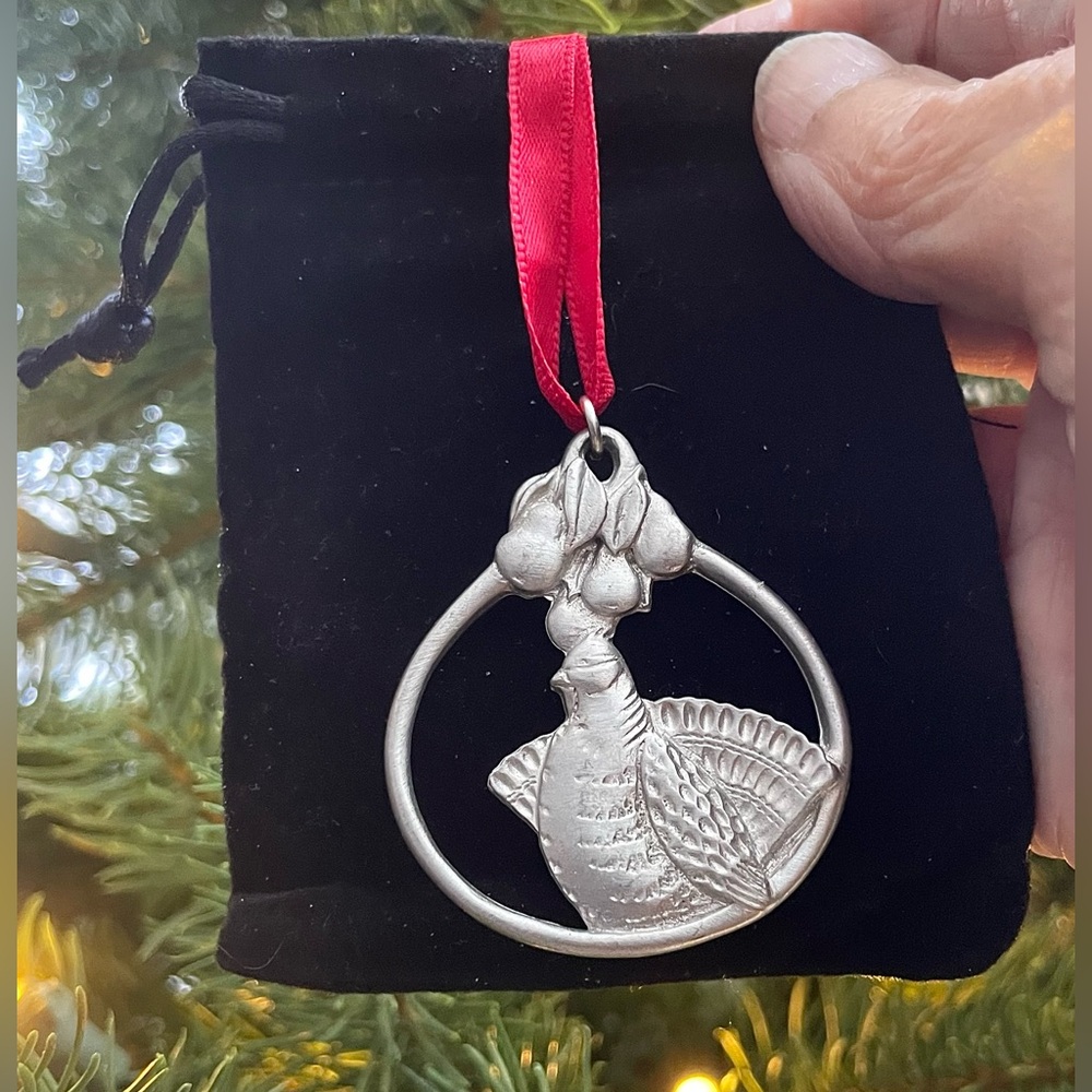 Pewter Christmas Ornament